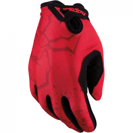 Manusi - Manusi atv/cross copii MooseRacing, culoare rosu/negru, marime M