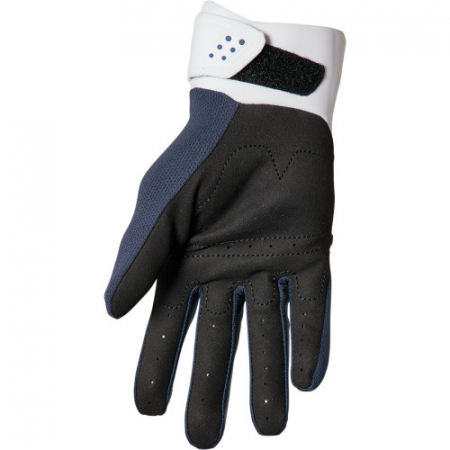 Manusi atv/cross dame Thor Spectrum, culoare bleumarin/alb, marime L [1]