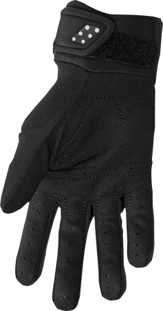 Manusi atv/cross dame Thor Spectrum, culoare negru/alb, marime S [1]