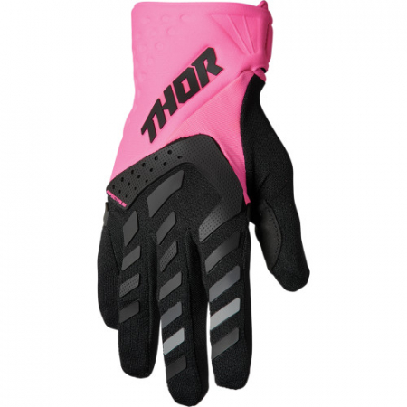 Manusi - Manusi atv/cross dame Thor Spectrum, culoare roz/negru, marime S