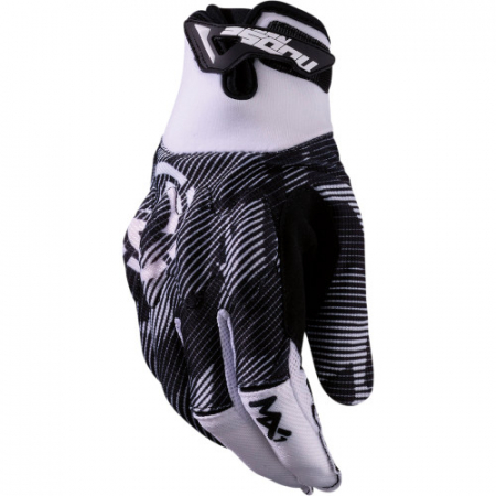 Echipament Cross  & ATV - Manusi atv/cross MooseRacing MX1, culoare alb/negru, marime XL