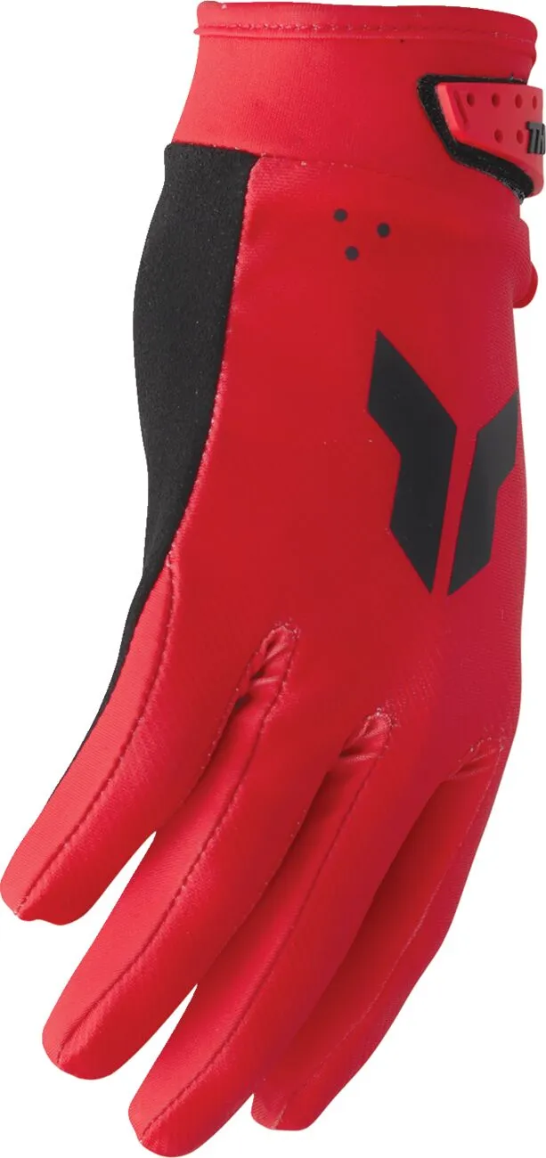 Manusi atv/cross Thor Launchmode Red, culoare rosu/negru, marime XS [2]