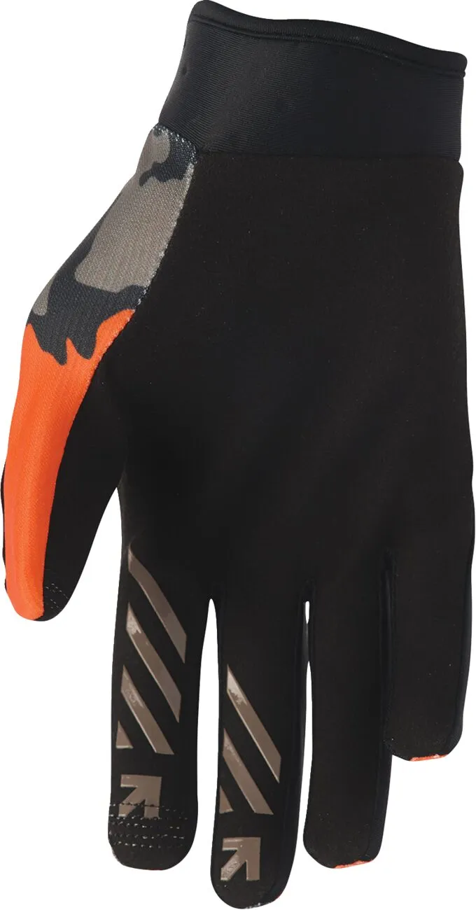Manusi atv/cross Thor Launchmode Hunter, culoare gri/portocaliu, marime XS [1]