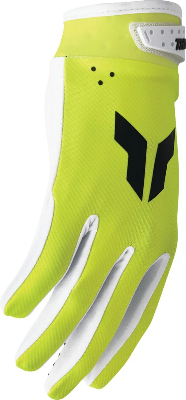 Manusi atv/cross Thor Launchmode Acid, culoare verde/alb, marime M [2]