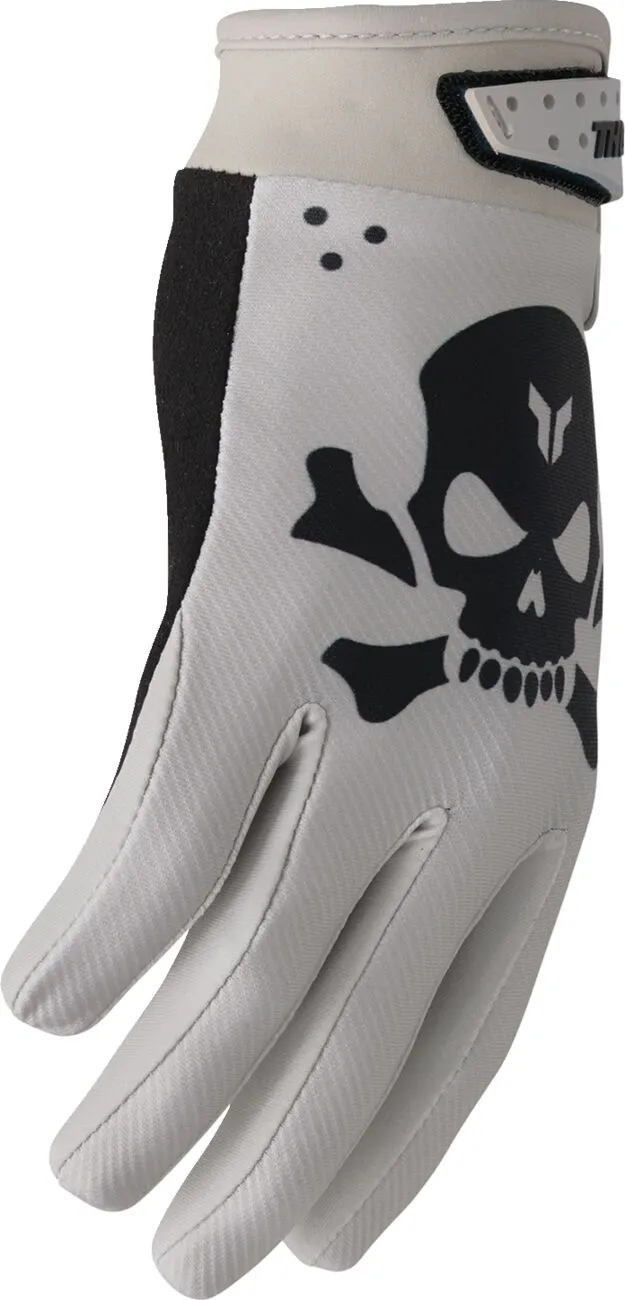 Manusi atv/cross Thor Launchmode Sand, culoare gri/negru, marime XL [2]