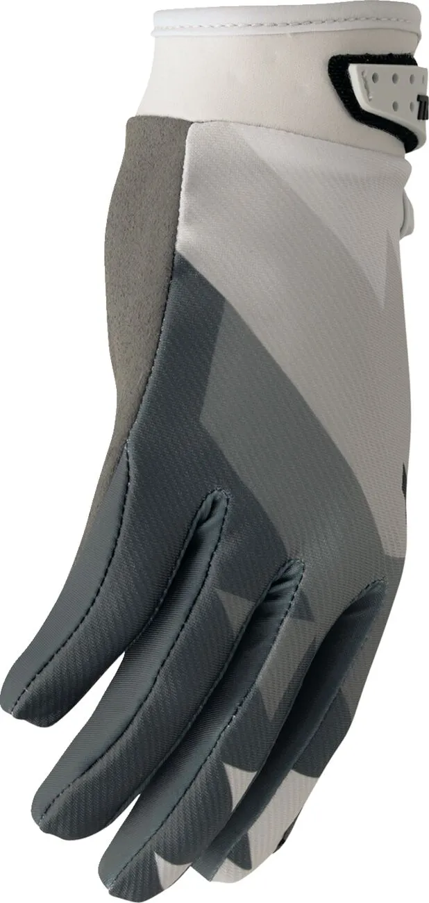 Manusi atv/cross Thor Launchmode Brave, culoare gri/alb, marime M [2]