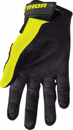 Manusi atv/cross Thor Sector, culoare galben fluo/negru, marime S [2]