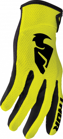 Manusi atv/cross Thor Sector, culoare galben fluo/negru, marime S [1]