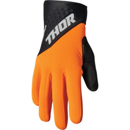 Manusi atv/cross Thor Spectrum pentru vreme rece, culoare portocaliu/negru, marime 2XL [0]