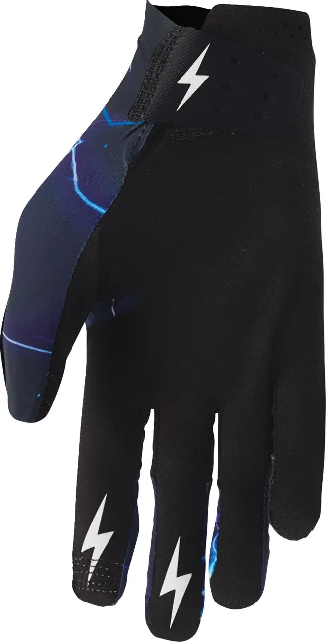 Manusi atv/cross Thor SportMode Surge, culoare negru/albastru, marime XS [3]
