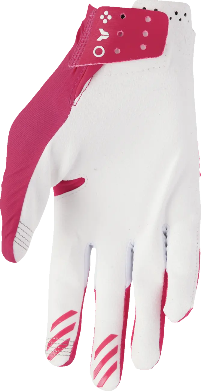 Manusi atv/cross Thor SportMode Iconic, culoare roz/alb, marime XL [2]