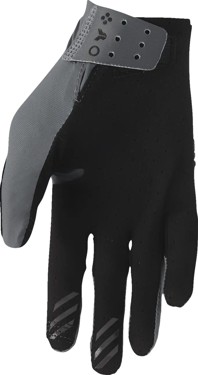 Manusi atv/cross Thor SportMode Vented Iconic, culoare gri/negru, marime L [2]