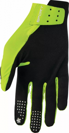Manusi atv/cross Thor SportMode Riot, culoare galben, marime M [2]