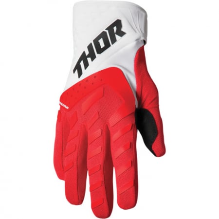 Manusi - Manusi copii atv/cross Thor Spectrum, culoare rosu/alb, marime XS