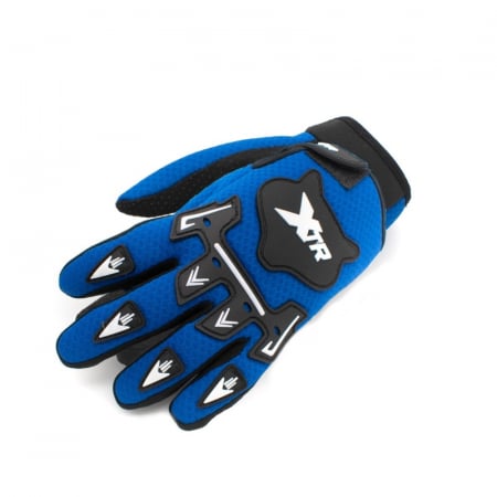 Manusi - Manusi enduro/atv/cross XTR X1 Junior, culoare albastru, marime YM