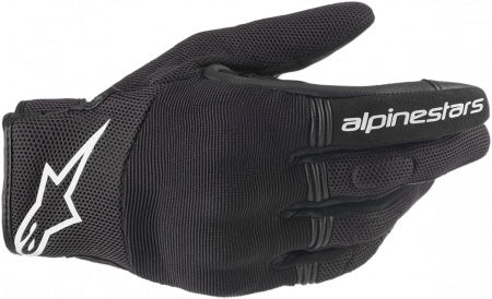 Manusi moto Alpinestars Copper, culoare negru/alb, marime 2XL [0]