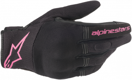 Manusi - Manusi moto dame Alpinestars Stella Copper, culoare negru/roz, marime XS