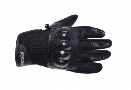 Echipament Strada - Manusi moto Leoshi, textil/piele cu protectii kewlar ,culoare negru/gri , marime L