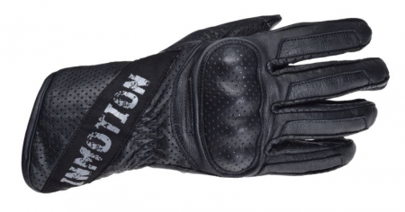 Echipament Strada - Manusi moto lungi cu protectii, IN MOTION, culoare negru, marime M