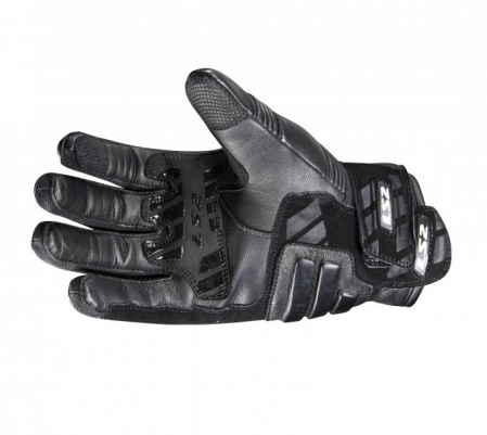 Manusi moto piele LS2 Octane, culoare negru, marime S [1]