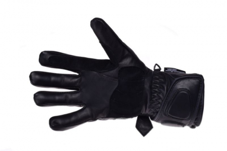 Manusi moto piele lungi, WM, culoare negru, marime S [1]