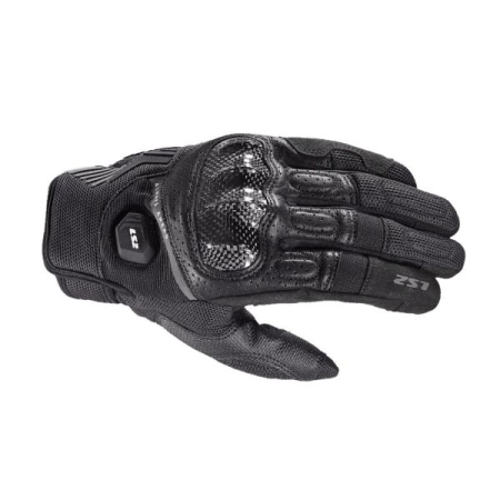 Echipamente - Manusi moto LS2 Atom Man, culoare negru, marime L