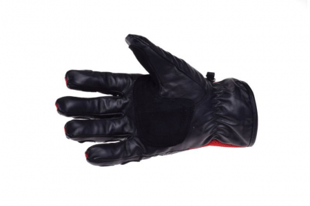 Manusi moto WM piele/textil, culoare negru/rosu, marime 2XL [1]