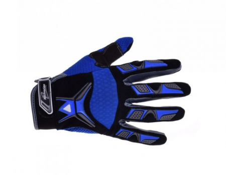 Echipament Cross  & ATV - Manusi motocross/atv, culoare albastru/negru, marime L