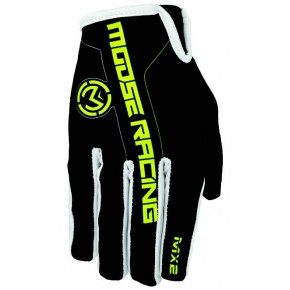 Manusi - Manusi motocross Moose Racing MX2 culoare negru/galben M