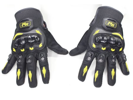 Manusi - Manusi cross enduro MCS-21, latime palma 24cm, marime XL, culoare negru/galben
