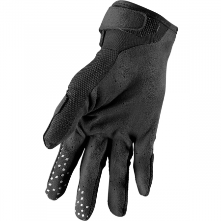 Manusi motocross Thor Draft culoare Negru/Alb marime S [1]