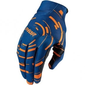 Manusi - Manusi motocross Thor Void Plus Circulus albastru/portocaliu marime M