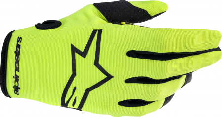 Echipamente - Manusi mx Alpinestars Radar, culoare galben fluo/negru, marime M