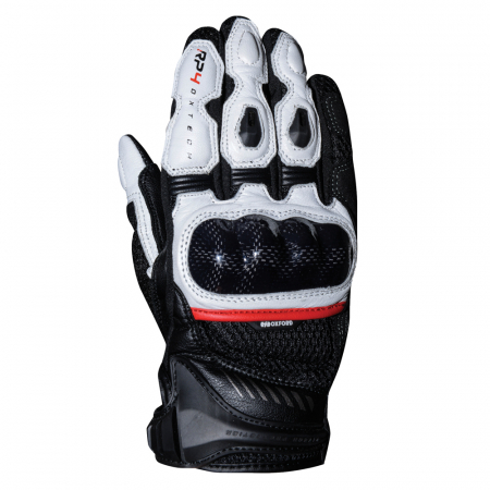 Manusi - Manusi piele Oxford RP 4 Short Sports Glove Tech, negru/alb, XL