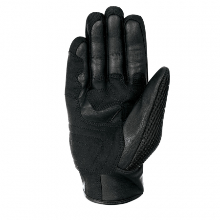 Manusi piele+textil Oxford Brisbane Air Glove, negru/gri, S [1]
