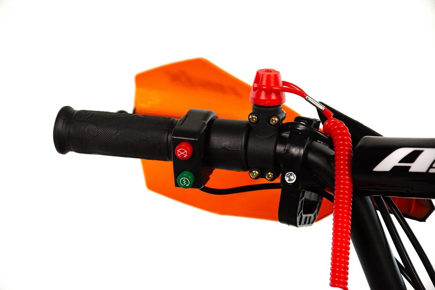 Mini atv Asix M10, roti 6inch, 50cc, 2 timpi, pornire electromotor, culoare gri/albastru [5]