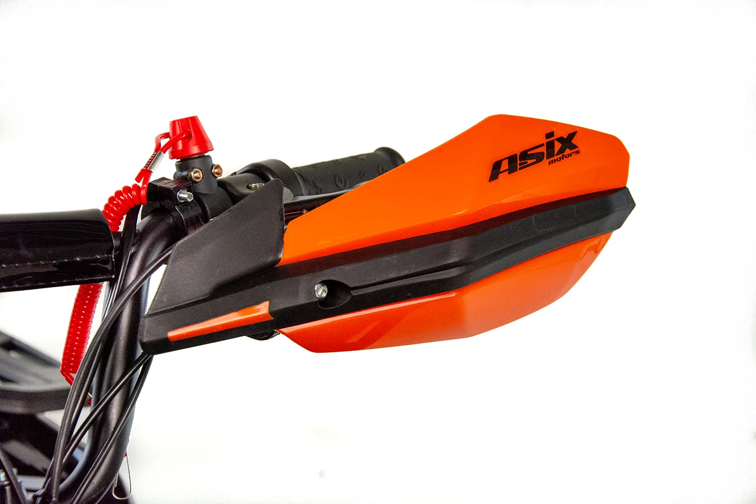 Mini atv Asix M10, roti 6inch, 50cc, 2 timpi, pornire electromotor, culoare gri/albastru [9]