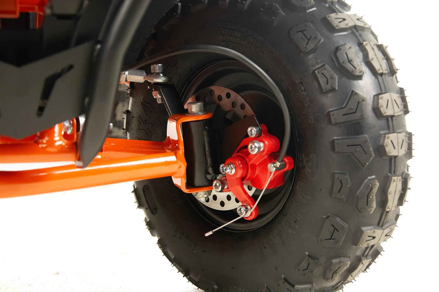 Mini atv Asix Dusty, roti 6inch, 50cc, 2 timpi, pornire electromotor, culoare gri/albastru [9]