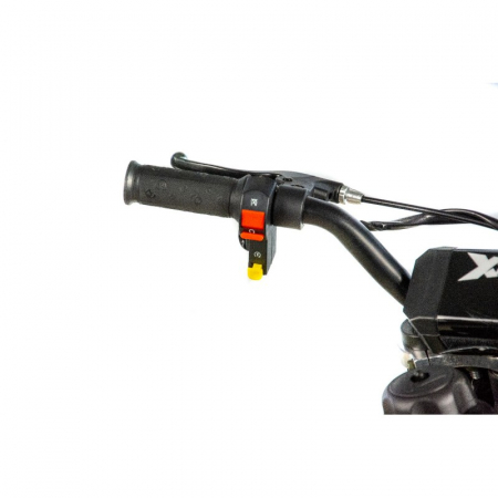 Mini Cross XTR 702, 50cc, 2 timpi, pornire electromotor, roti 10 inch, culoare negru/verde [6]