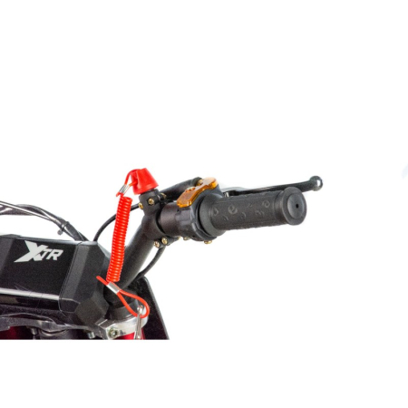 Mini Cross XTR 702, 50cc, 2 timpi, pornire sfoara, roti 10 inch, culoare negru/rosu [7]