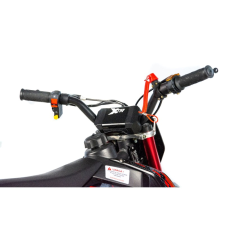 Mini Cross XTR 702, 50cc, 2 timpi, pornire sfoara, roti 10 inch, culoare negru/verde [9]