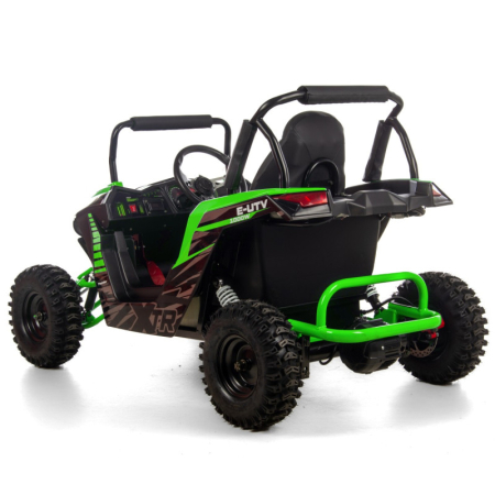Mini E-UTV XTR, electric 1000W, culoare negru/verde [2]