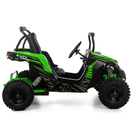 Mini E-UTV XTR, electric 1000W, culoare negru/verde [4]