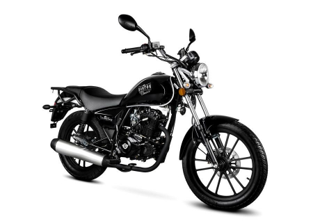 Motociclete & ATV - Motocicleta Barton Classic 125cc, culoare negru