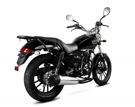 Motocicleta Barton Classic 125cc, culoare negru [2]