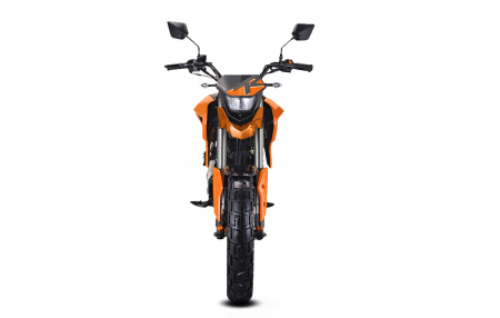 Motocicleta Barton Hyper 125cc, culoare negru/portocaliu, fara topcase [3]