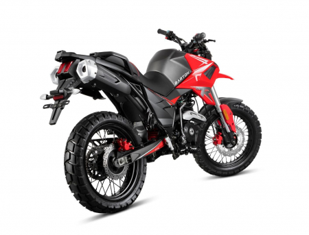 Motocicleta Barton Hyper 125cc, culoare negru/rosu, fara topcase [2]