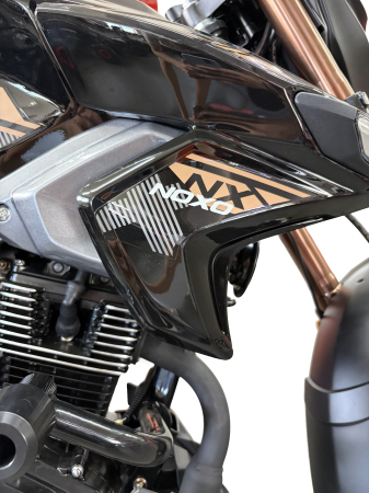 Motocicleta Barton Motors Noxo 125cc, negru/galben,racire aer, [5]