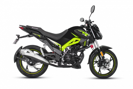 Motociclete & ATV - Motocicleta Barton Street-R 125cc, culoare nergru/verde