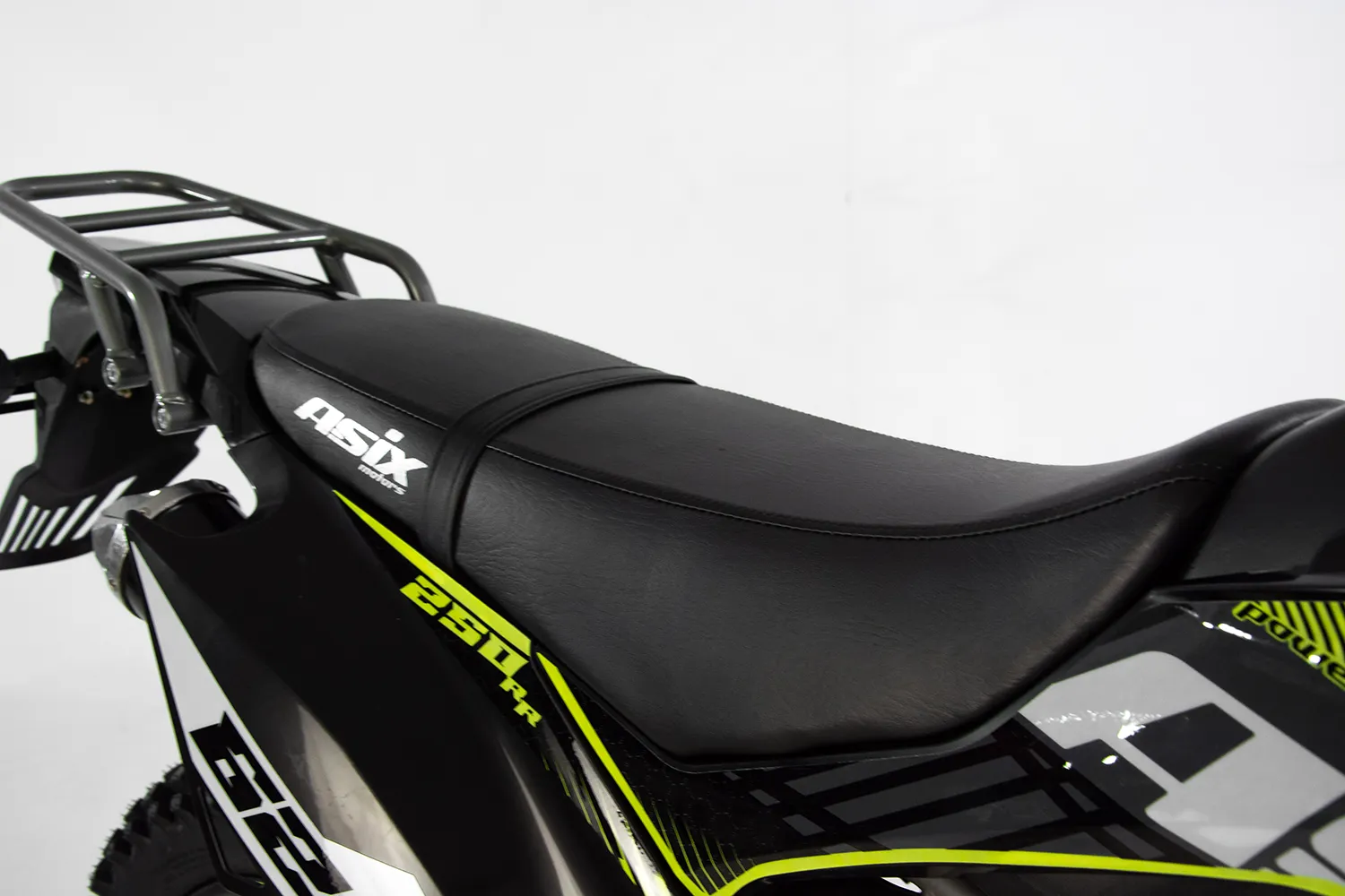 Motocicleta Cross/Enduro Asix Defender XB82, 250cc, roti 21/18", culoare negru/portocaliu, pornire electric/picior [17]